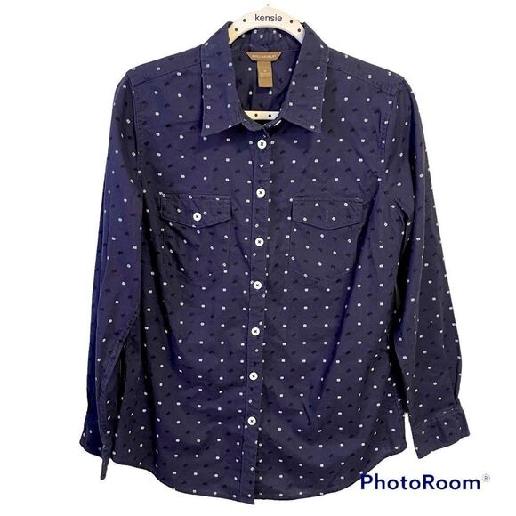 Bit & Bridle Horse button down - Picture 1 of 7